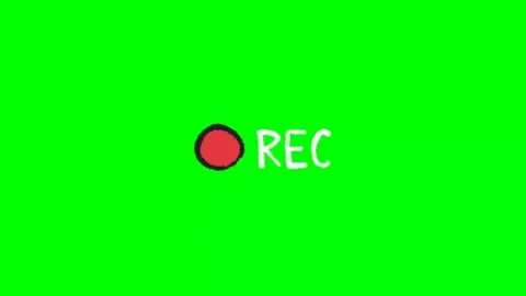 Green screen | Croma key Rec Stock Footage 197372267