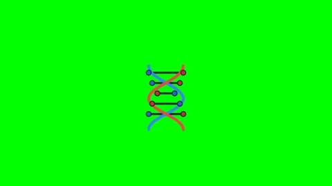Green Screen DNA Stock Footage 339914815