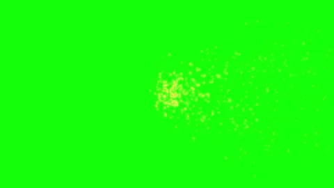 Green Screen Dot Middle Element Video stock 343928671