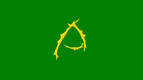 Green screen effect featuring bright particles and dynamic swirling Stock Footage 301387634