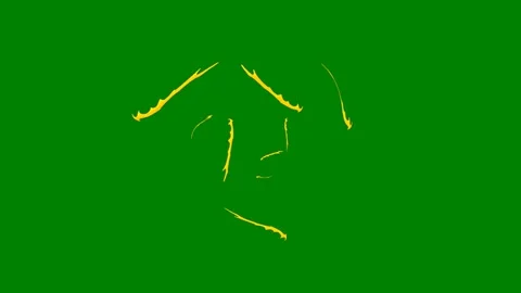 Green screen effect featuring dynamic swirling particles and vibrant Stock Footage 301387612