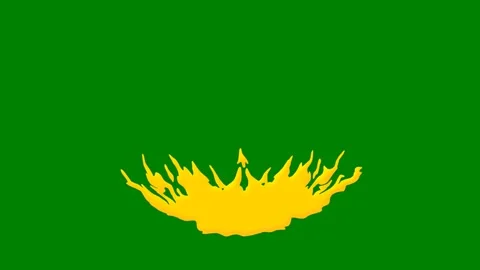 Green screen effect featuring fluid motion and swirling particles Perfect Stock Footage 301387797