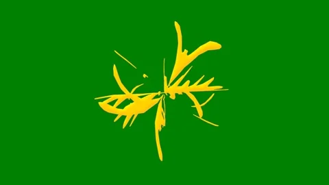 Green screen effect featuring swirling particles and dynamic fluid motion Stock Footage 301387876