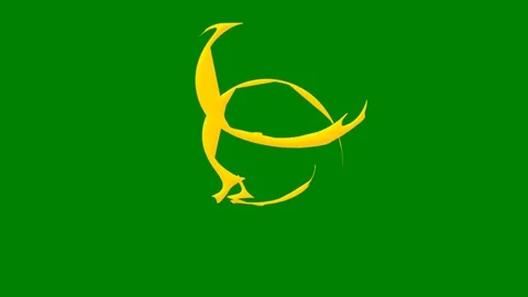 Green screen effect with fluid motion and particles Perfect for enhancing Stock Footage 301387629