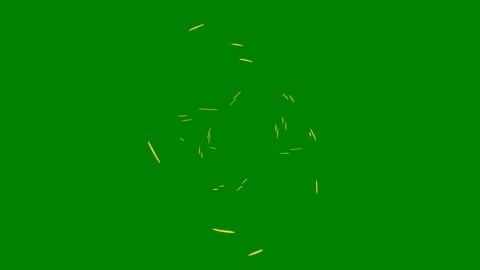 Green screen effect with swirling motion and dynamic particles Ideal Stock Footage 301387692