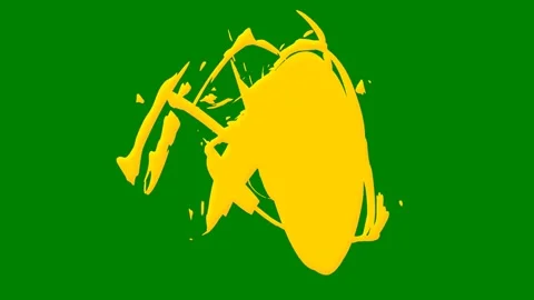Green screen effect with swirling particles and flowing motion Perfect 库存影片 301387814