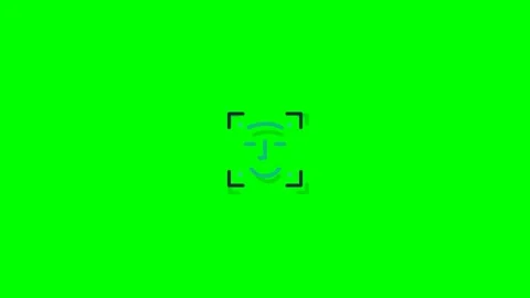 Green Screen Face Recognition Stock Footage 339914812