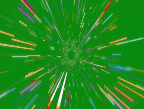 Green Screen Falling Star Animation Perfect Overlay Stock Footage 304880165