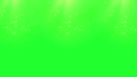 Green screen with falling white particles Видео 336591142