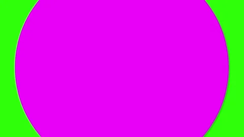 Green Screen Filled With Purple With Round Shape Stock Footage 319017436