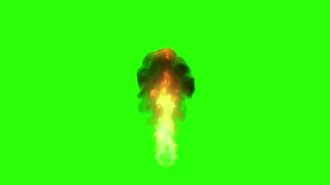 Green Screen Fire Start - 4K Stock Footage 315587988