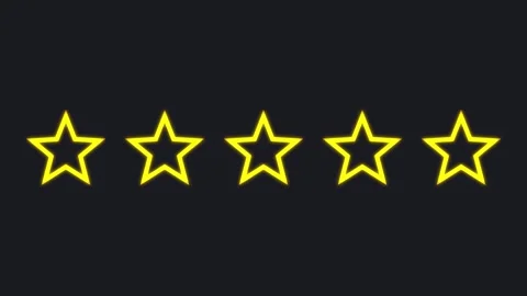 Green Screen Five Star Rating. Five Star Feedback. 5 Star Reviews Stock Footage 229712642