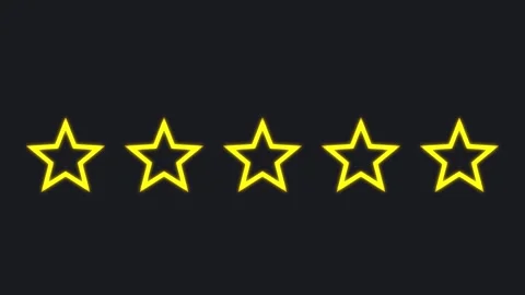 Green Screen Five Star Rating. Five Star Feedback. 5 Star Reviews Stock Footage 229712677