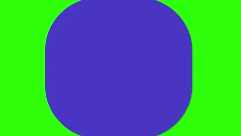Green Screen Floating Round Shape Stockbeeldmateriaal 319017437