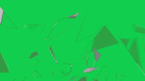 Green screen footage of a glass surface cracking ideal. Stock Footage 306771069