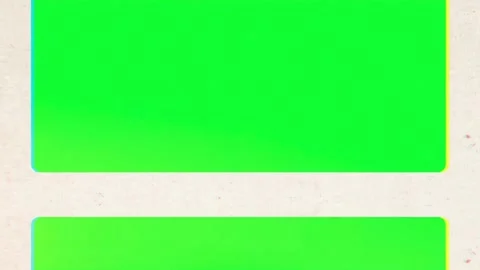 Green screen frame scrolls downward over textured paper background Vídeos de archivo 331768076