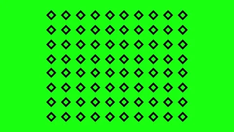 Green screen of geometric background animation Stock Footage 289435479