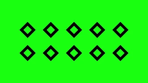 Green screen of geometric background with triangles Stock Footage 289620226