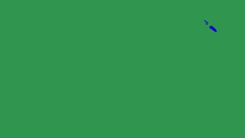 Green Screen Hand Drawn Liquid Animation Video stock 317464847