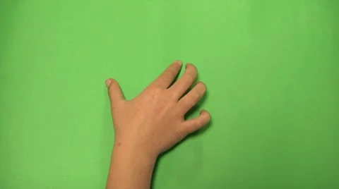 Green Screen Hands Trackpad Touchpad Gesture Video stock 9740939