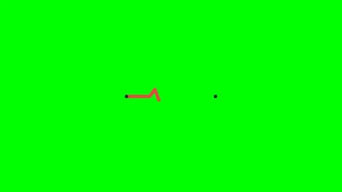 Green Screen Heartbeat Stock Footage 339914814