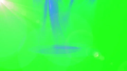 Green screen lens flare light leak overlay effects for video production with Video stock 343498250