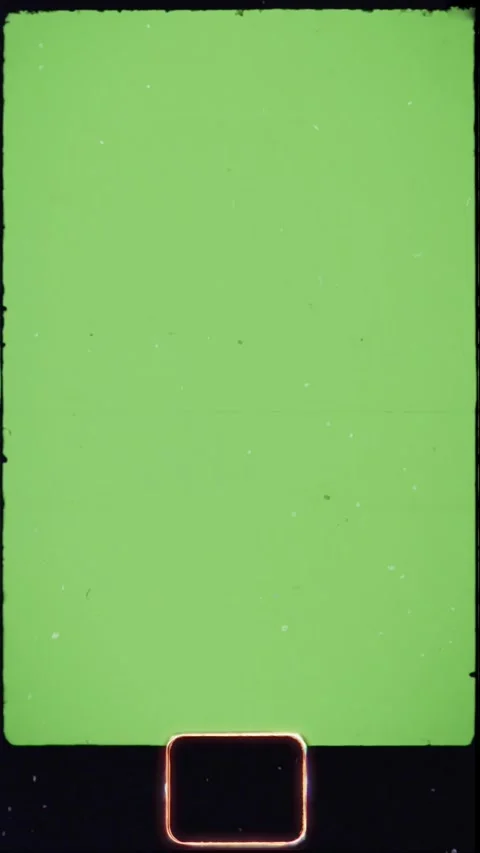 Green screen light leaks and film grain overlay effect Stock Footage 317650179