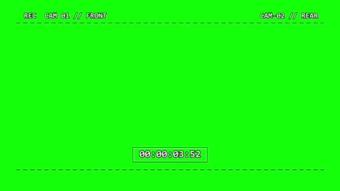 A green screen with line of text on it and white background screenshot Stock Footage 345496338