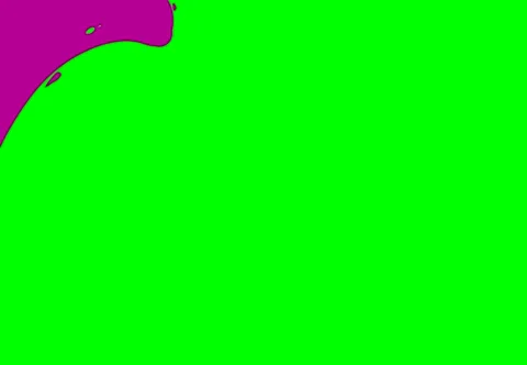 Green screen liquid water transition video Stock Footage 316474339