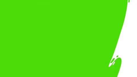 Green screen liquid water transition video Stock-Footage 323794918