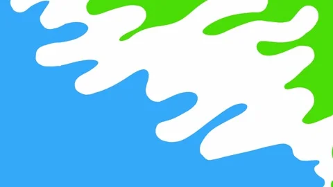 Green screen liquid water transition video Stock-Footage 323795204