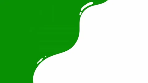Green screen liquid water transition video Stock-Footage 323795224