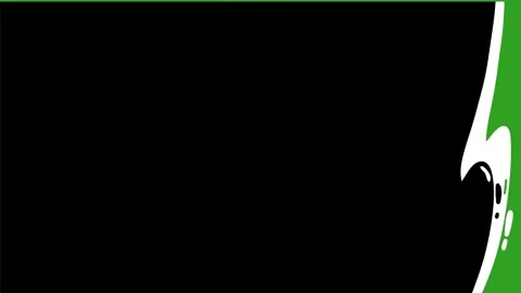 Green screen liquid water transition video Stock Footage 331003362