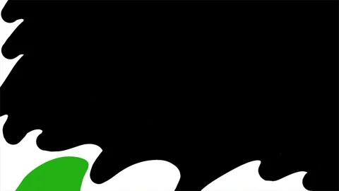 Green screen liquid water transition video Stock-Footage 331003364