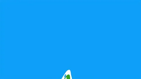 Green screen liquid water transition video Stock Footage 331005116
