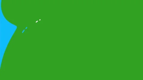Green screen liquid water transition video Stock Footage 331005126