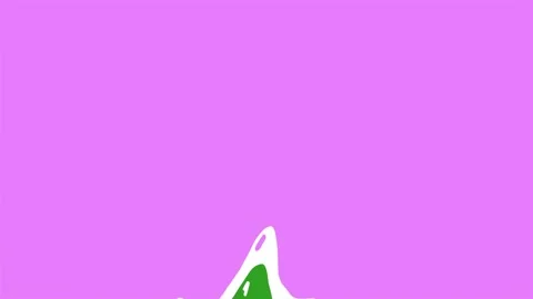 Green screen liquid water transition video Stock Footage 331005256