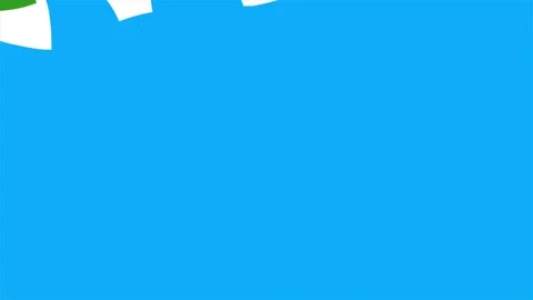 Green screen liquid water transition video Stock Footage 331005340