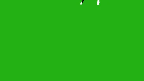Green screen liquid water transition video Stock Footage 331427134