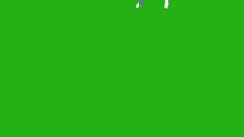 Green screen liquid water transition video Video stock 331427139