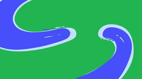 Green screen liquid water transition video 库存影片 335586695