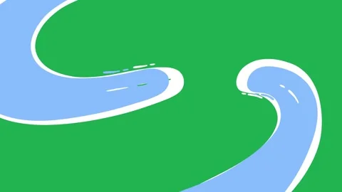 Green screen liquid water transition video Vidéo 335586712
