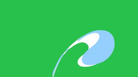 Green screen liquid water transition video 動画素材 335586768