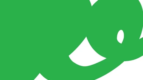Green screen liquid water transition video Stockbeeldmateriaal 335586812