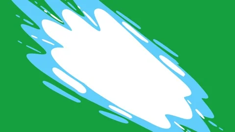 Green screen liquid water transition video Видео 335586913