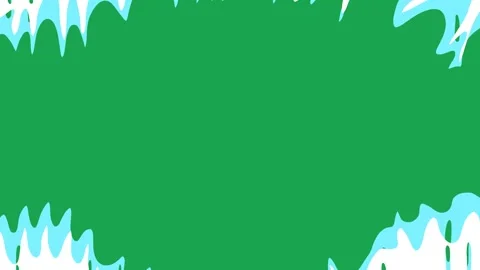 Green screen liquid water transition video Stock Footage 335586934