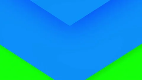 Green screen loop chevron blue stripes wipe transitions from top to bottom an Stock Footage 145398307
