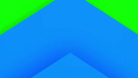 Green screen loop chevron blue stripes wipe transitions from bottom to up ani Stock Footage 145398309