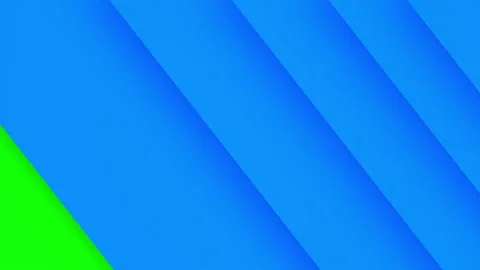 Green screen loop diagonal blue stripes wipe transitions from top right to bo Stock Footage 139350431