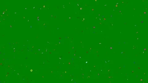 Green screen lot confe coning confectional confections animated chromakey Stock Footage 314067840